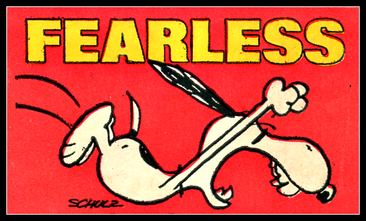Fearless Snoopy