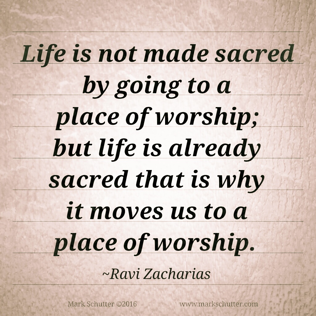 A Place of Worship | Ravi Zacharias | Just Believe | Grace Wins | Hope Lives | Love Changes People | You Matter