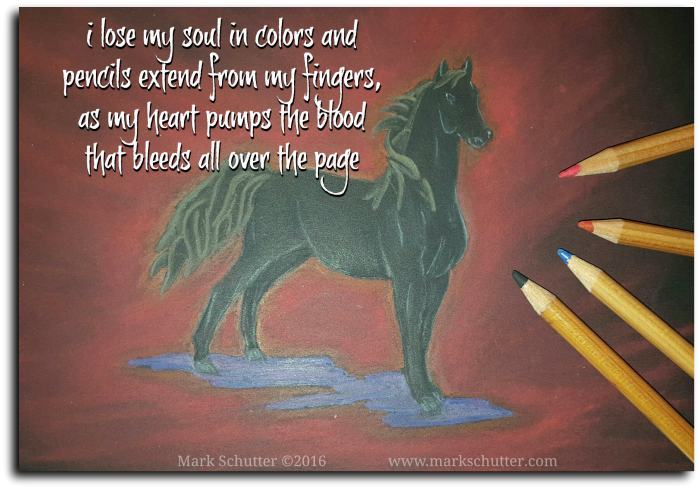 Soul Colors | www.markschutter.com | horse | art | drawing | poetry | pastels