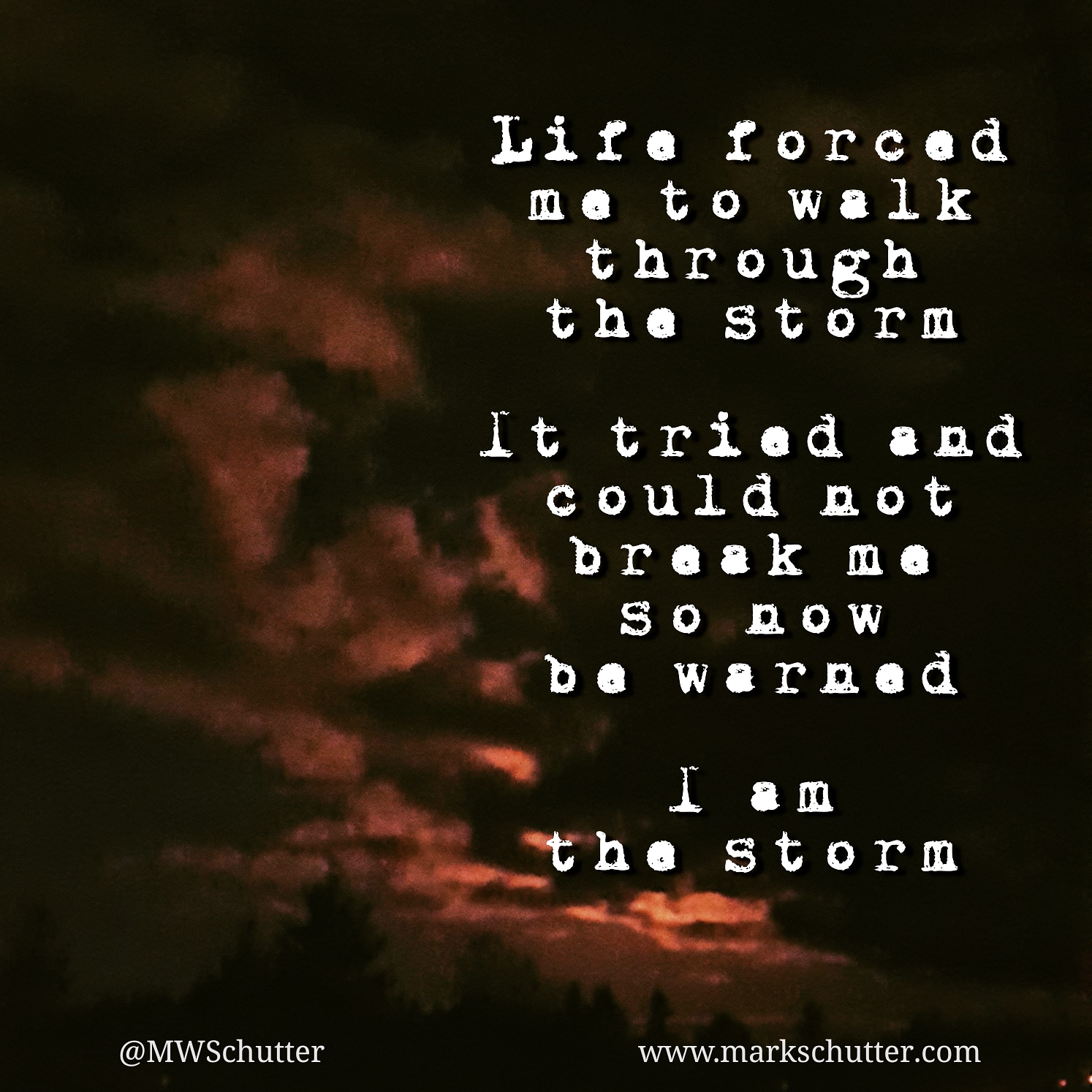 Have You Become the Storm?